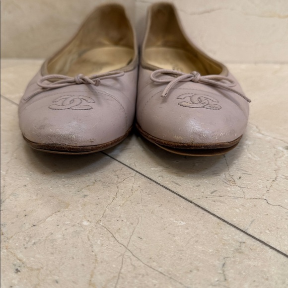 Chanel pink ballet flats. Size 39 1/2 - Picture 7 of 9